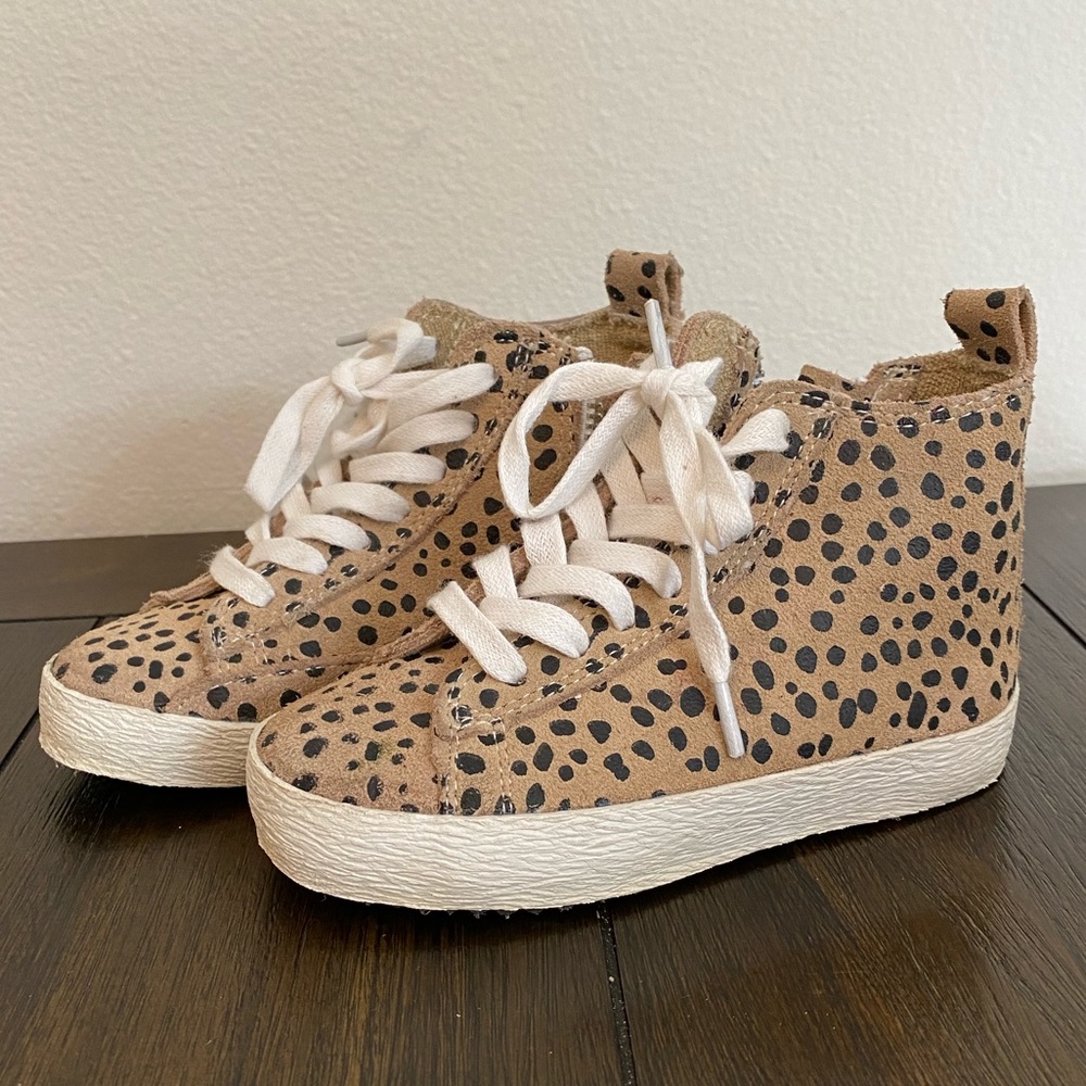Piper Finn Cheetah High Top Sneakers